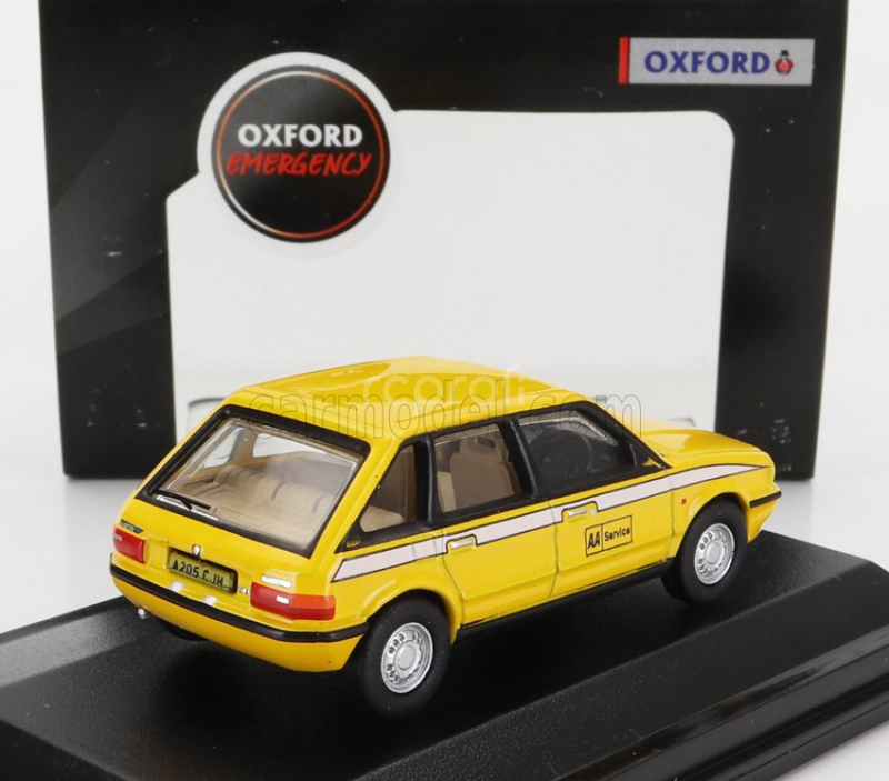 Oxford-models Austin Maestro Aa Service 1983 1:76 Žlutá