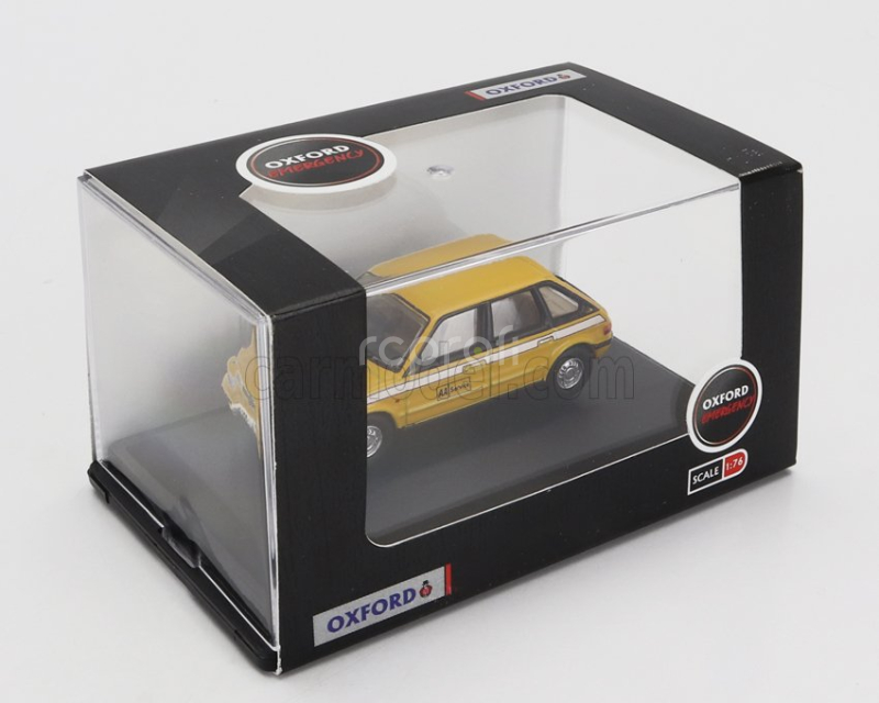 Oxford-models Austin Maestro Aa Service 1983 1:76 Žlutá