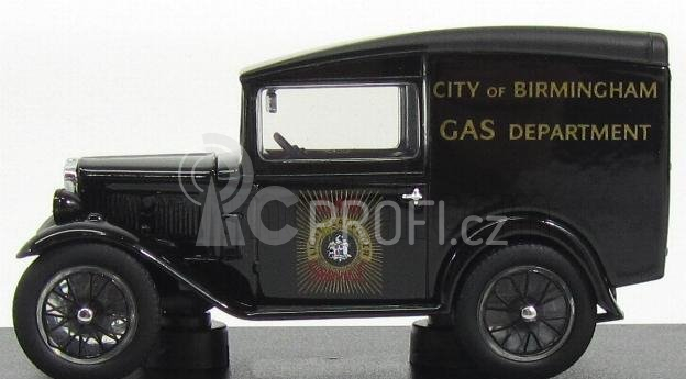Oxford-models Austin Seven Rn Van Gas City Of Birmingham 1923 1:43 Black
