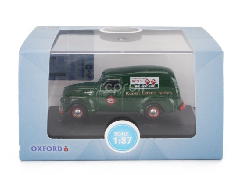 Oxford-models Chevrolet Panel Van Rea 1950 1:87 Zelená