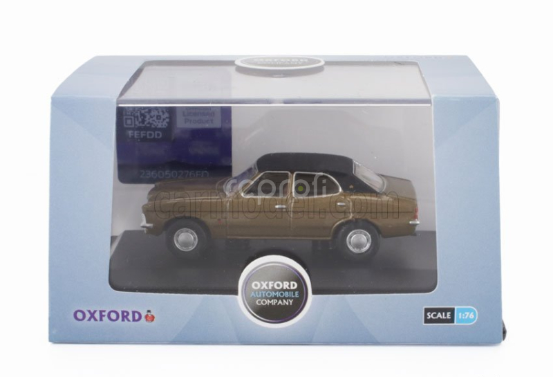 Oxford-models Ford england Cortina Mkii 1969 1:76 Hnědá Černá