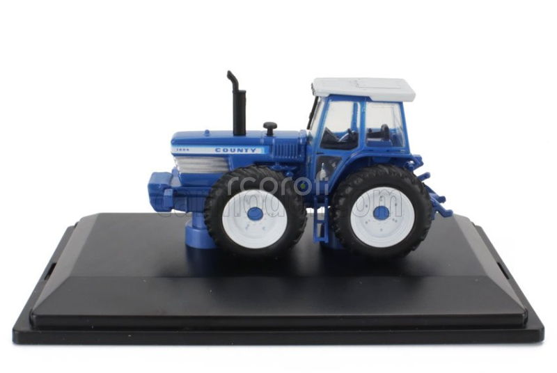 Oxford-models Ford england County Tractor 1995 1:76 Modrá Šedá