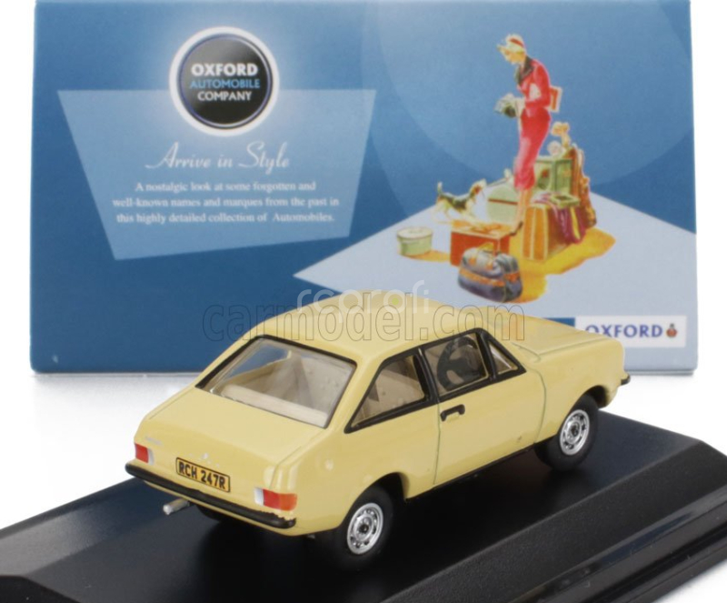 Oxford-models Ford england Escort Mkii 1969 1:76 Beige