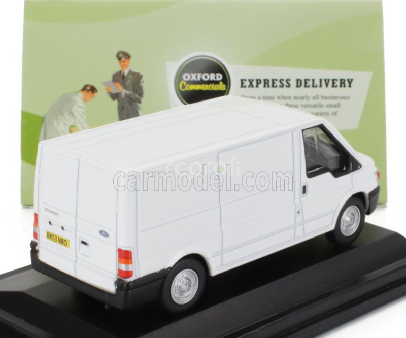 Oxford-models Ford england Transit Mkiv Van 1986 1:76 Bílá