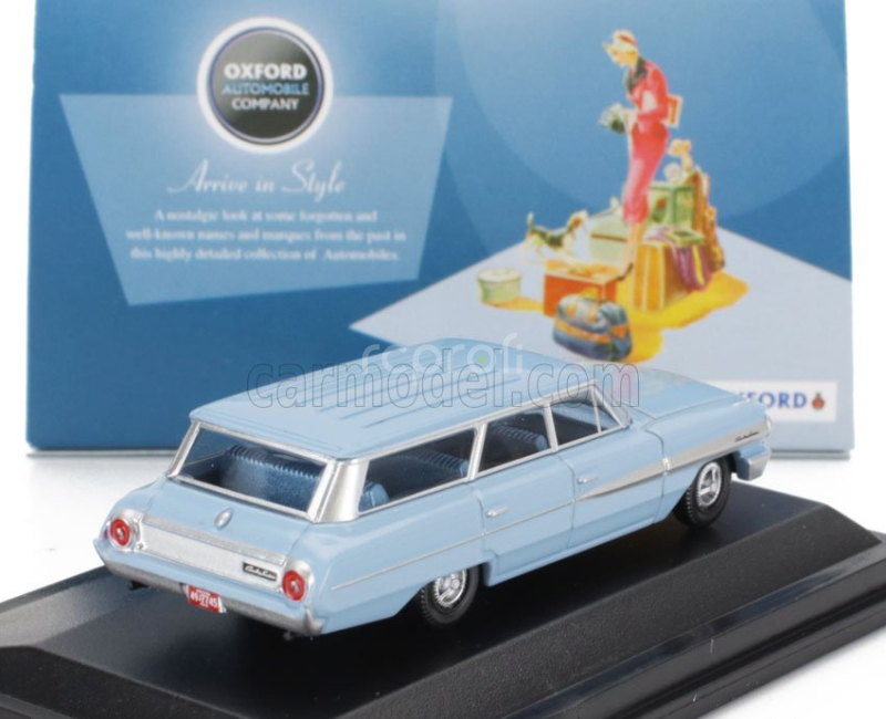 Oxford-models Ford usa Country Squire Sw Station Wagon 1964 1:87 Světle Modrá