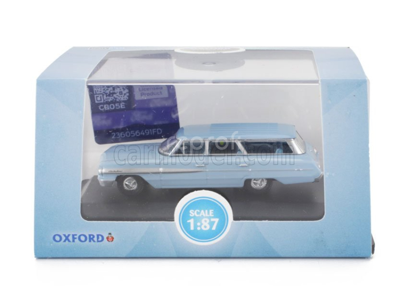 Oxford-models Ford usa Country Squire Sw Station Wagon 1964 1:87 Světle Modrá