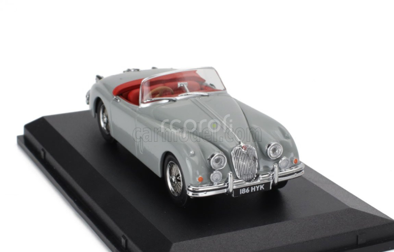Oxford-models Jaguar Xk150 Spider Open 1958 1:43 Světle Šedá