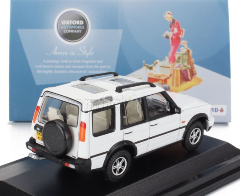 Oxford-models Land rover Discovery Mkii 1998 1:76 Bílá