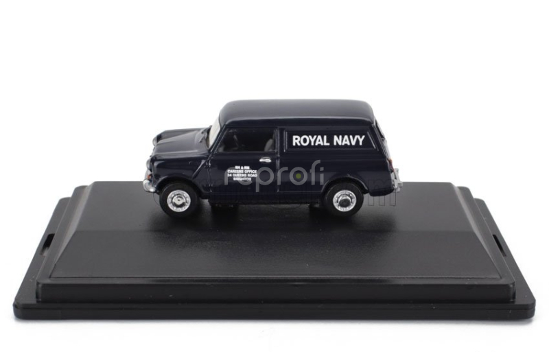 Oxford-models Morris Mini Van Royal Navy 1965 1:76 Tmavě Šedá