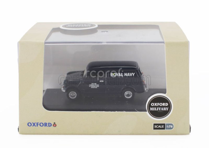 Oxford-models Morris Mini Van Royal Navy 1965 1:76 Tmavě Šedá