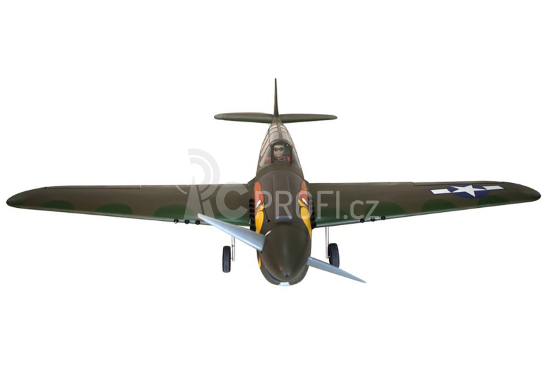RC letadlo P-40N Warhawk 2,03m (Zatahovací podvozek) Parrothead