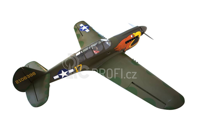RC letadlo P-40N Warhawk 2,03m (Zatahovací podvozek) Parrothead