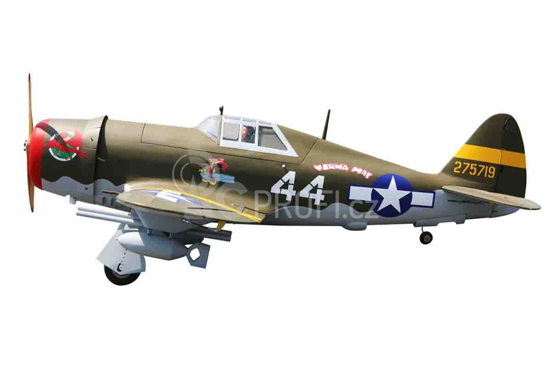 RC letadlo P-47 Thunderbolt Wicked rabbit 2,05m (Zatahovací podvozek)