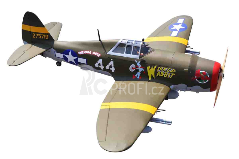 RC letadlo P-47 Thunderbolt Wicked rabbit 2,05m (Zatahovací podvozek)