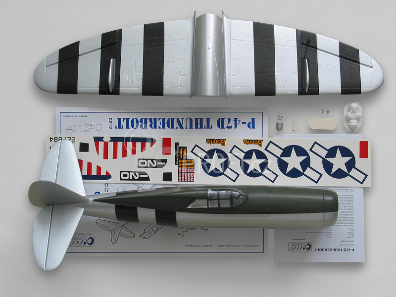 P-47D Thunderbolt / Razorback elektro, 0212, ALFA MODEL