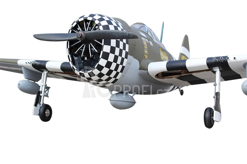 P-47G Thunderbolt Snafu 1,6m (Zatahovací podvozek)