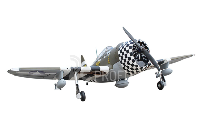 P-47G Thunderbolt Snafu 1,6m (Zatahovací podvozek)