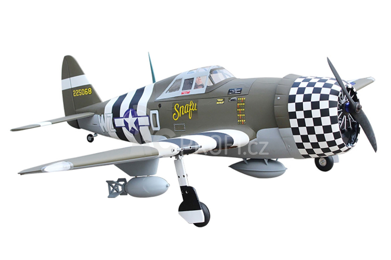P-47G Thunderbolt Snafu 1,6m (Zatahovací podvozek)