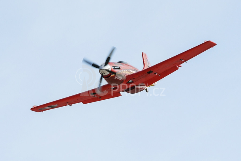 RC letadlo P-51 Dago Red 1100mm ARF
