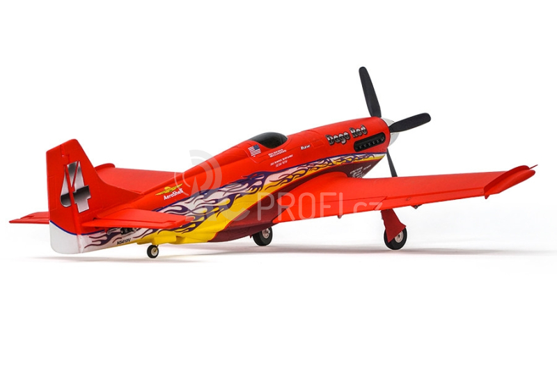 RC letadlo P-51 Dago Red 1100mm ARF