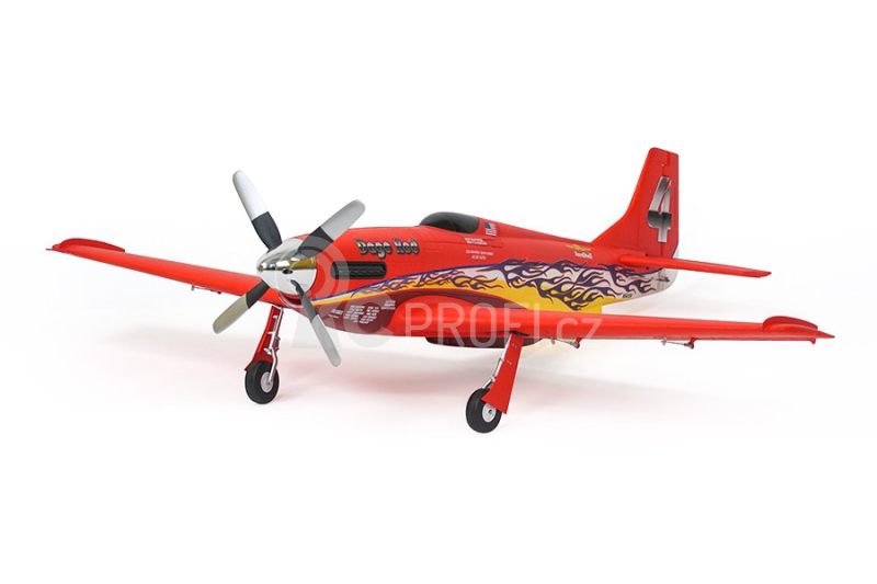 RC letadlo P-51 Dago Red 1100mm ARF