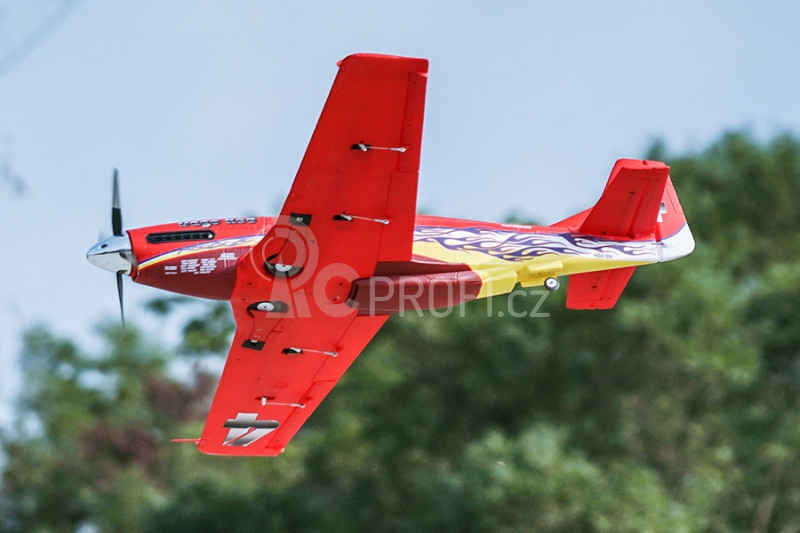 RC letadlo P-51 Dago Red 1100mm ARF
