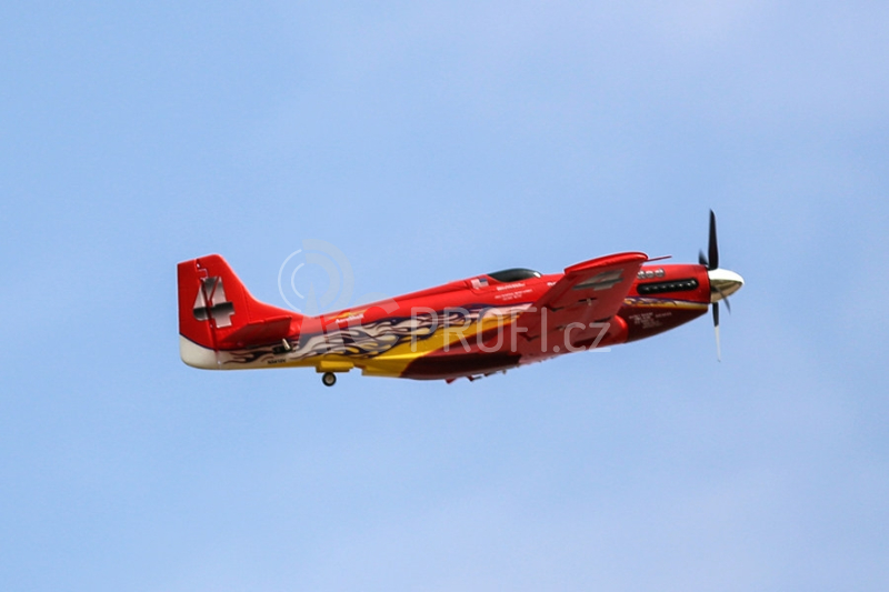 RC letadlo P-51 Dago Red 1100mm ARF