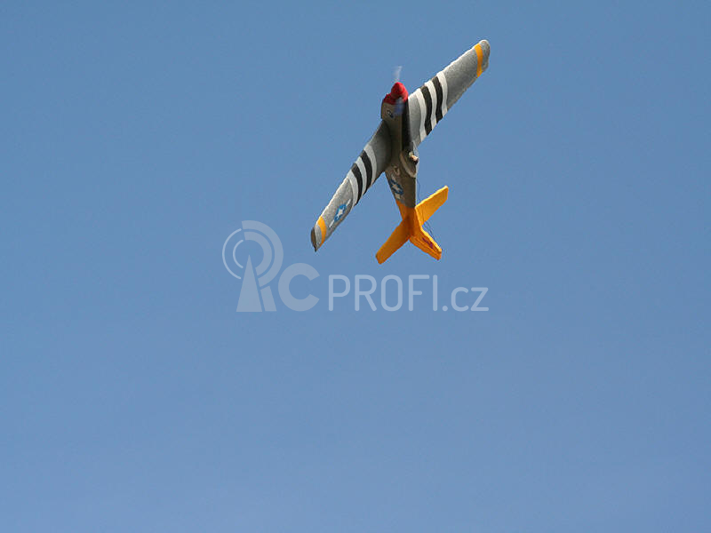 P-51 Mustang EPP barevný 1100mm (Šplích.)
