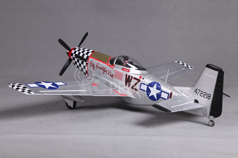 RC letadlo P-51 Mustang V2 (Baby WB) 