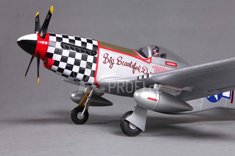 RC letadlo P-51 Mustang V2 (Baby WB) 