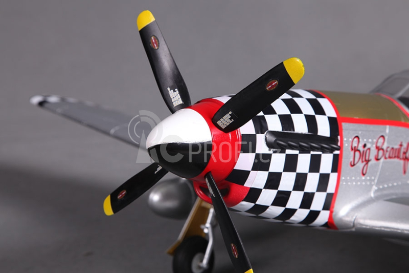 RC letadlo P-51 Mustang V2 (Baby WB) 