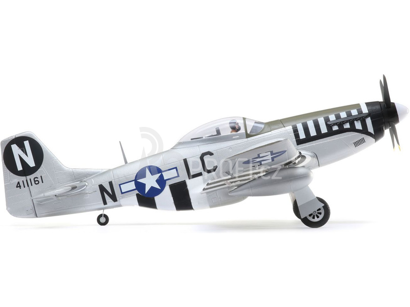 P-51D Mustang 1.2m SAFE Select BNF Basic