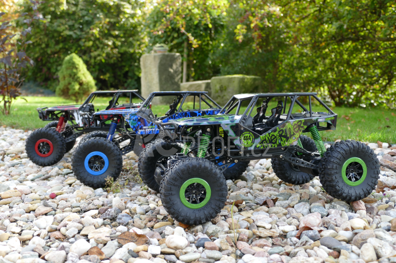 RC auto Rock Crawler 1:10, červená