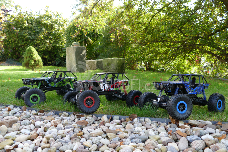 RC auto Rock Crawler 1:10, zelená