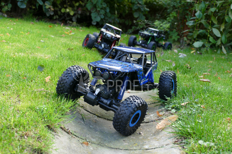 RC auto Rock Crawler 1:10, červená