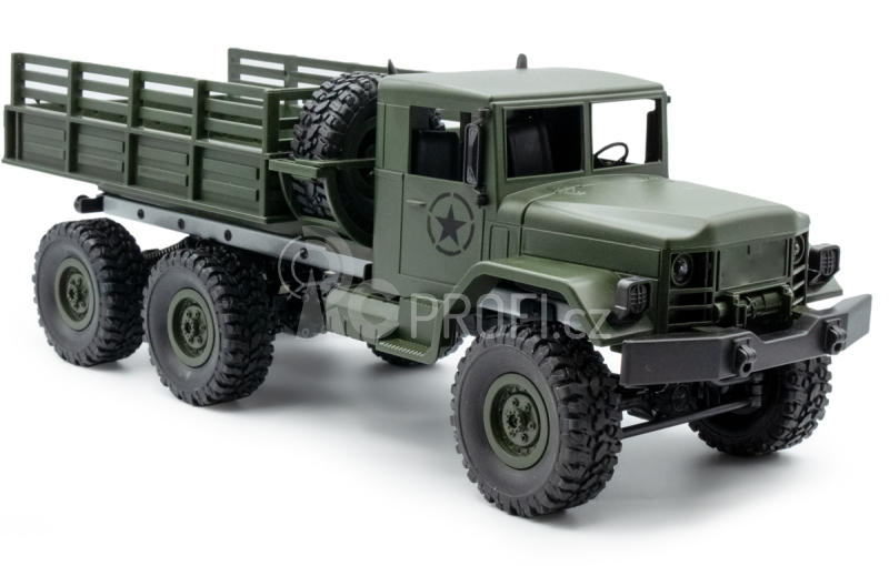 RC auto US Vojenský truck, zelená