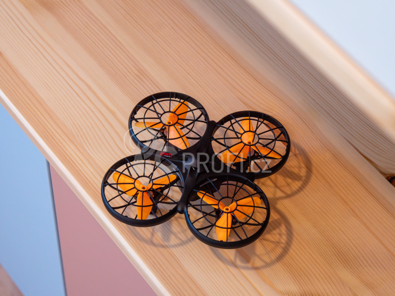 Dron RMT 700, oranžová + náhradní baterie