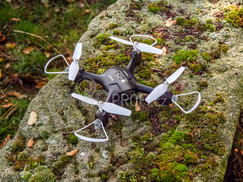 Dron Syma X23W, černá + náhradní baterie