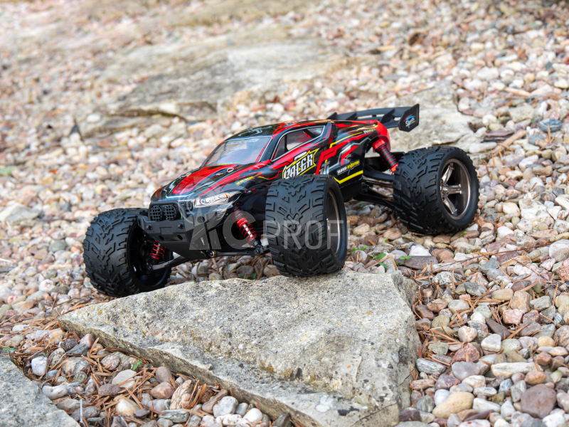 RC auto X9116 Challenger truggy, červená + náhradní baterie