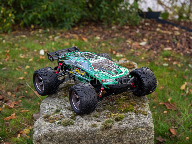 RC auto X9116 Challenger truggy, zelená