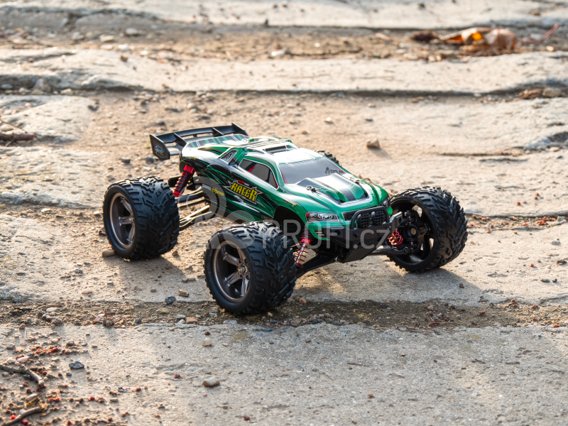 RC auto X9116 Challenger truggy, zelená