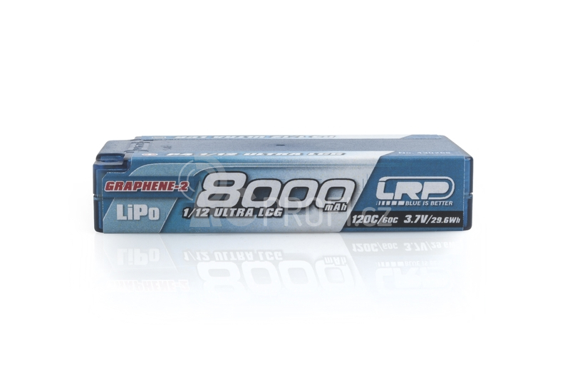 P4 1/12 Ultra LCG GRAPHENE-2 8000mAh Hardcase battery - 3.7V LiPo - 120C/60C