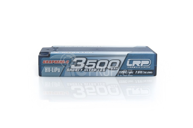 P5-HV Shorty LCG GRAPHENE-2 3500mAh Hardcase - 7,6V - 120C/60C