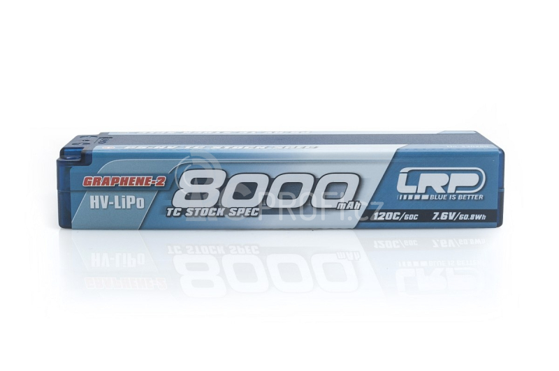 P5-HV TC Stock Spec GRAPHENE-2 8000mAh Hardcase - 7,6V - 120C/60C