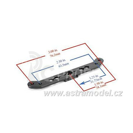 Páka serva oboustranná hliníková Hitec 76mm