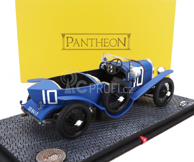 Pantheon Chenard & walcker Type U3 15cv Sport 3.0l S4 Team Chenard-walcker Sa N 10 2nd 24h Le Mans 1923 Raoul Bachmann  - Christian Dauvergne 1:18 Světle Modrá