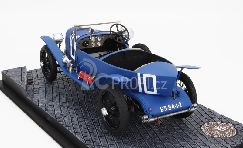 Pantheon Chenard & walcker Type U3 15cv Sport 3.0l S4 Team Chenard-walcker Sa N 10 2nd 24h Le Mans 1923 Raoul Bachmann  - Christian Dauvergne 1:18 Světle Modrá