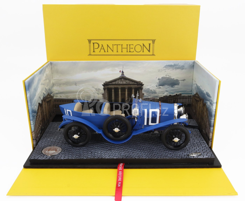 Pantheon Chenard & walcker Type U3 15cv Sport 3.0l S4 Team Chenard-walcker Sa N 10 2nd 24h Le Mans 1923 Raoul Bachmann  - Christian Dauvergne 1:18 Světle Modrá