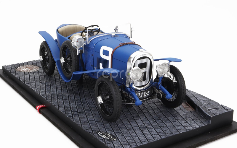 Pantheon Chenard & walcker Type U3 15cv Sport 3.0l S4 Team Chenard-walcker Sa N 9 Winner 24h Le Mans 1923 Andre Lagache - Rene Leonard 1:18 Světle Modrá