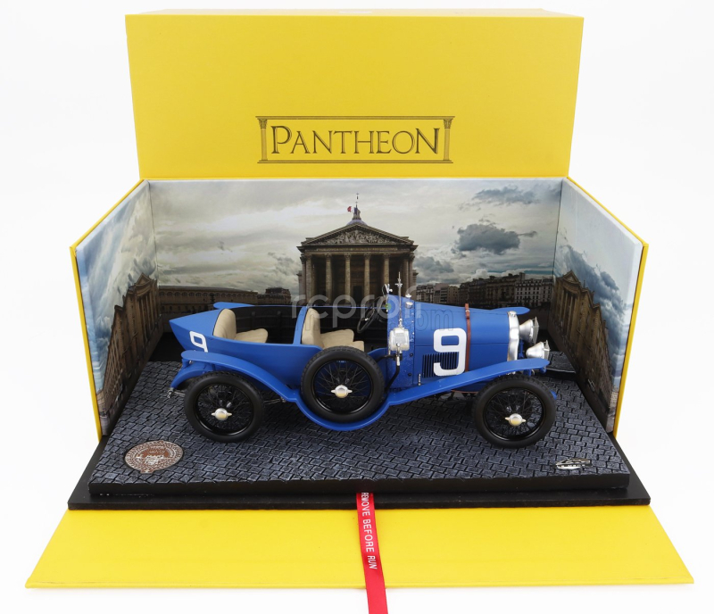 Pantheon Chenard & walcker Type U3 15cv Sport 3.0l S4 Team Chenard-walcker Sa N 9 Winner 24h Le Mans 1923 Andre Lagache - Rene Leonard 1:18 Světle Modrá